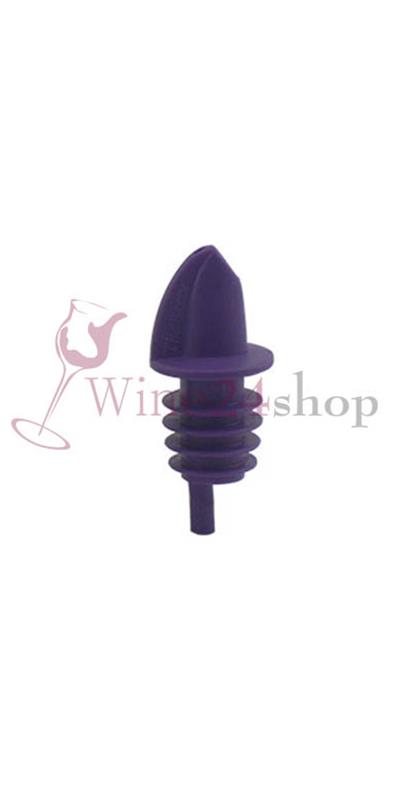 Πώμα Ροής Plastic Pourer Purple - The Bars