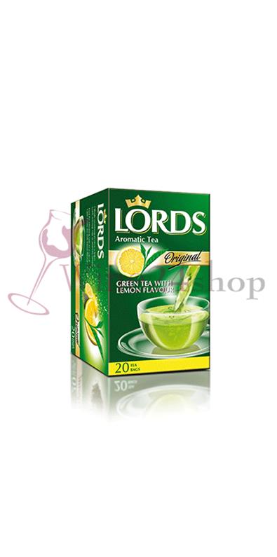 Τσάι Lords - Πράσινο Τσάι με Λεμόνι 20 φακελάκια