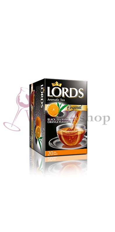 Tea Lords - Black with Orange 20 bags