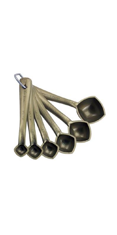 Measuring Spoon Set 6pcs Gold - The Bars