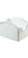 Packet Holder For Sugar and Tea Bag White - The Bars