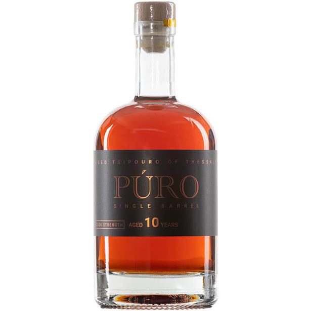 Puro Single Barrel 10 Year Old Aged Tsipouro 500ml