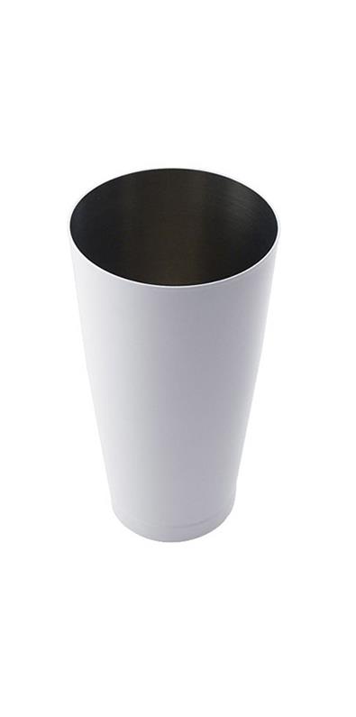 Shaker Stainless Steel White 28cl - The Bars