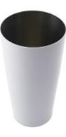 Shaker Stainless Steel White 28cl - The Bars