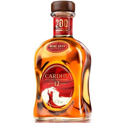 Cardhu 200th anniversary 12 Year Old Wine Cask Matured 700ml