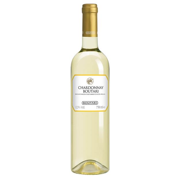 Chardonnay - Λευκός 750ml, Μπουτάρης Οινοποιΐα