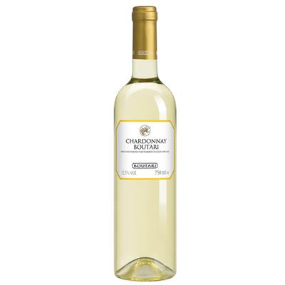 Chardonnay - Λευκός 750ml, Μπουτάρης Οινοποιΐα