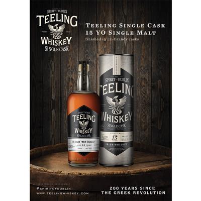 Teeling Single Cask 15 Year Old Greek Revolution 700ml