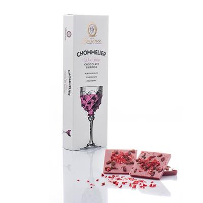 Laurence Chommelier Rose Wine Chocolate Pairing 100gr
