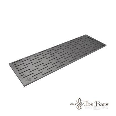 Wide Bar Mat with Stainless Steel Grid XL 20Χ60 - The Bars