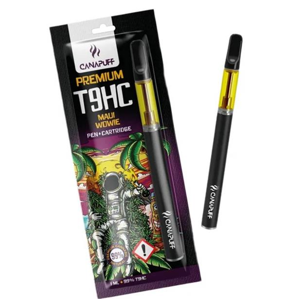 CanaPuff T9HC Pen+Cartridge Maui Wowie 99% 1ml