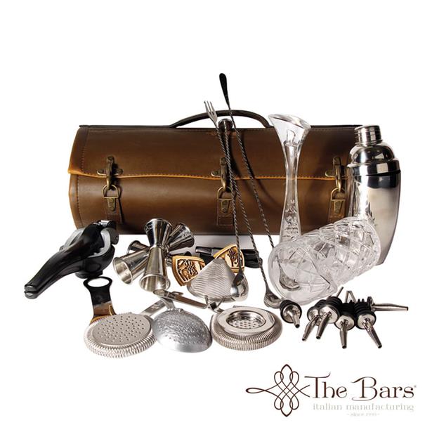 Bartender Roll Bag S. Leather - The Bars