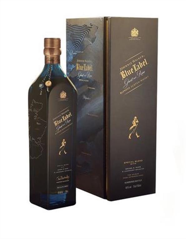 Johnnie Walker Blue Label Ghost and Rare Brora Limited Edition