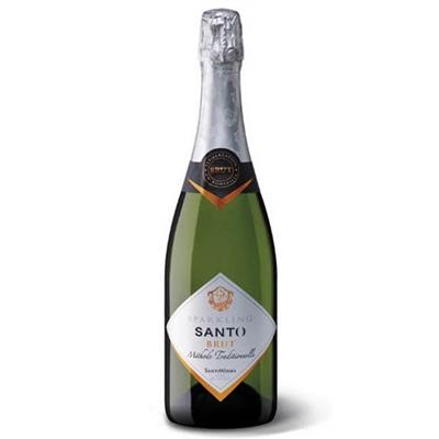 Santo Sparkling Brut Methode Traditionnelle 750ml, Santo Wines