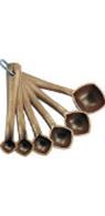 Measuring Spoon Set 6pcs Copper - The Bars