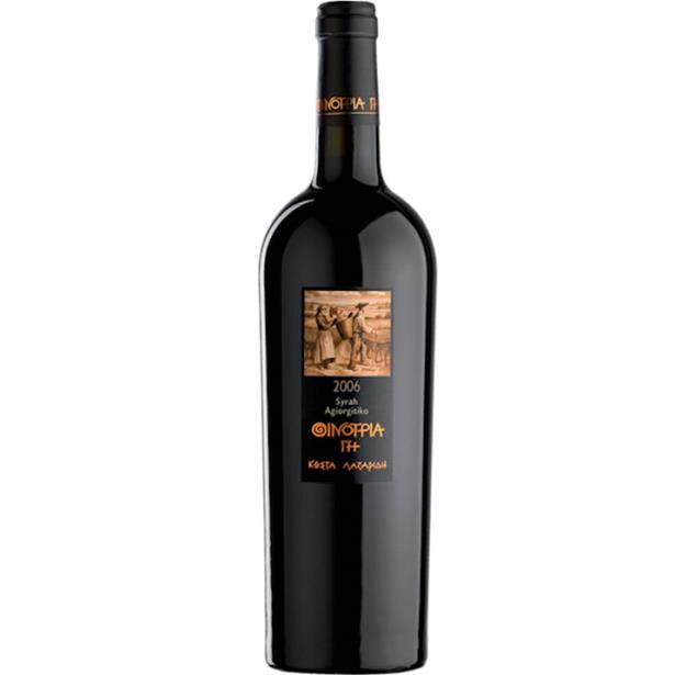 Οινότρια Γη Syrah/Αγιωργίτικο - Ερυθρός 750ml, Λαζαρίδης Κώστας Κτήμα