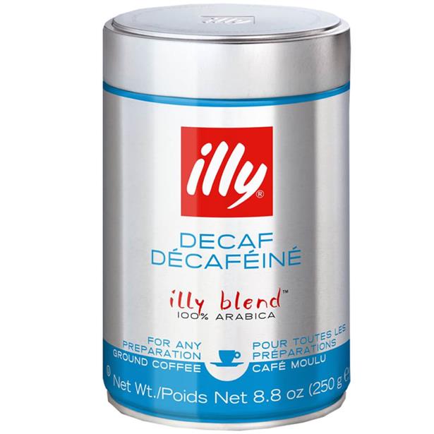 Illy Espresso Decaffeinato Ground 250gr