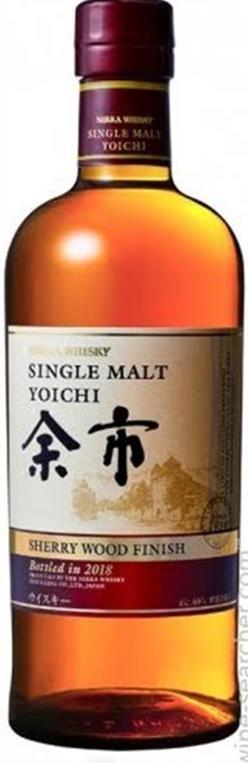 Nikka Yoichi Sherry Wood Finish