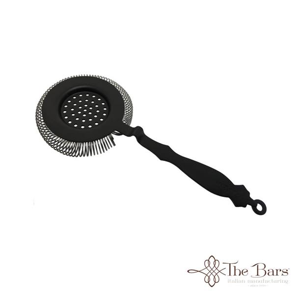 Strainer Hawtorn Bar Deluxe Black Matt - The Bars