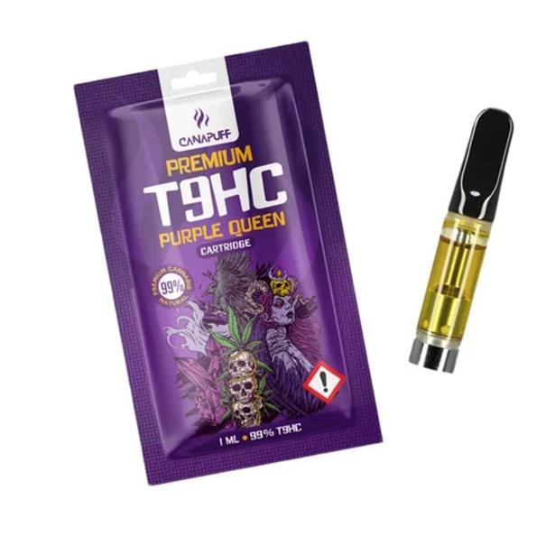 CanaPuff T9HC Cartridge Purple Queen 99% 1ml