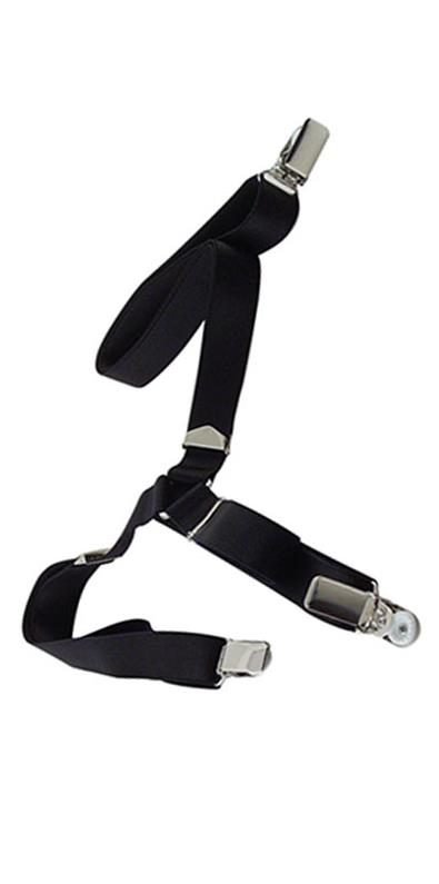 Suspenders Elastic Black - The Bars