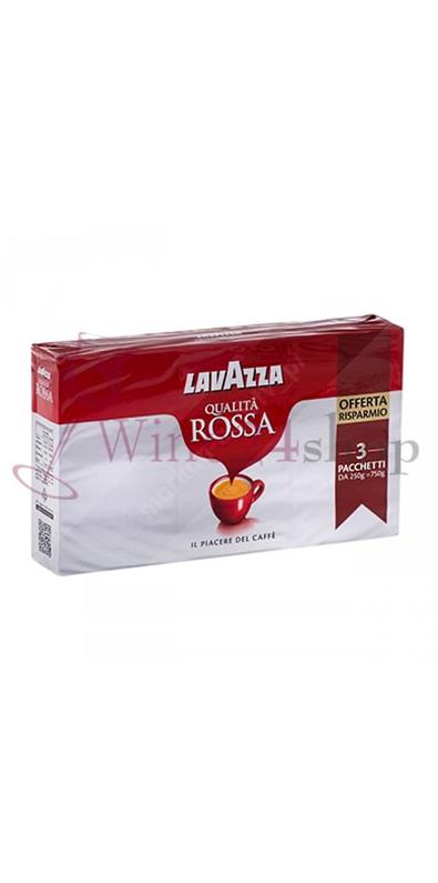 Lavazza Espresso - Qualita Rossa 3x250gr Αλεσμένος