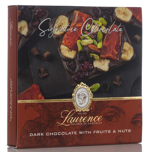 Laurence Signature Dark with Nuts & Fruits 100gr