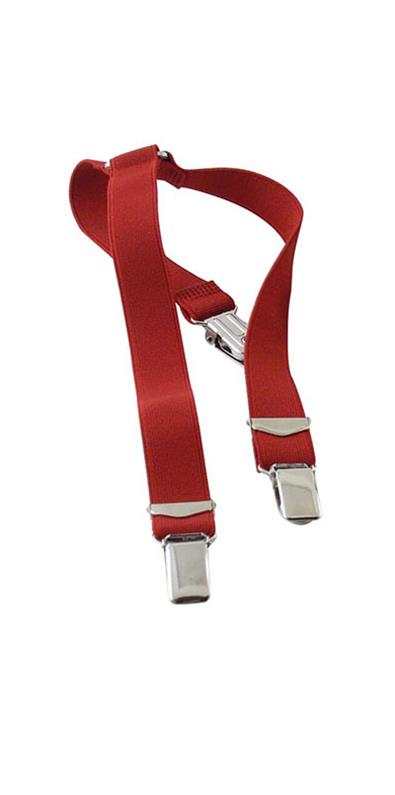 Suspenders Elastic Red - The Bars