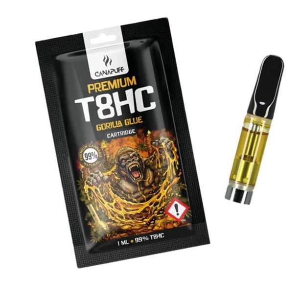 CanaPuff T8HC Cartridge Gorilla Glue 99% 1ml