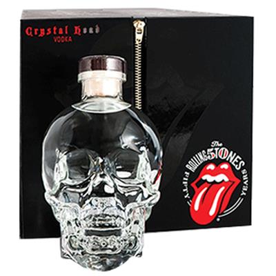 Crystal Head Vodka Rolling Stones 50th Anniversary Gift Pack 700ml