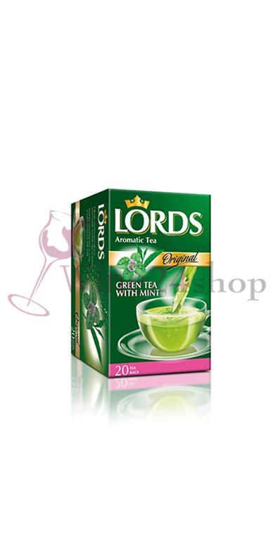 Τσάι Lords - Πράσινο Τσάι με Μέντα 20 φακελάκια