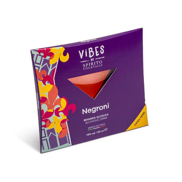 Spirito Cocktail Negroni Linea Vibes 100ml