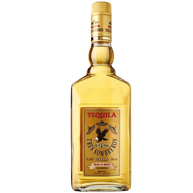 Tres Sombreros Gold 700ml