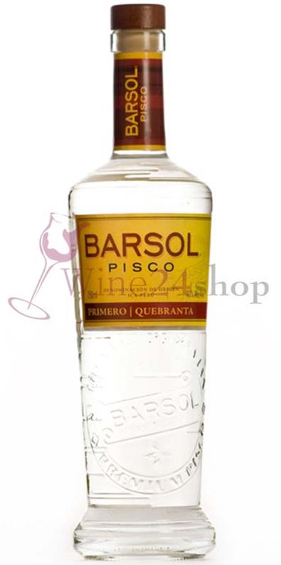 Barsol Pisco Primero Quebranta